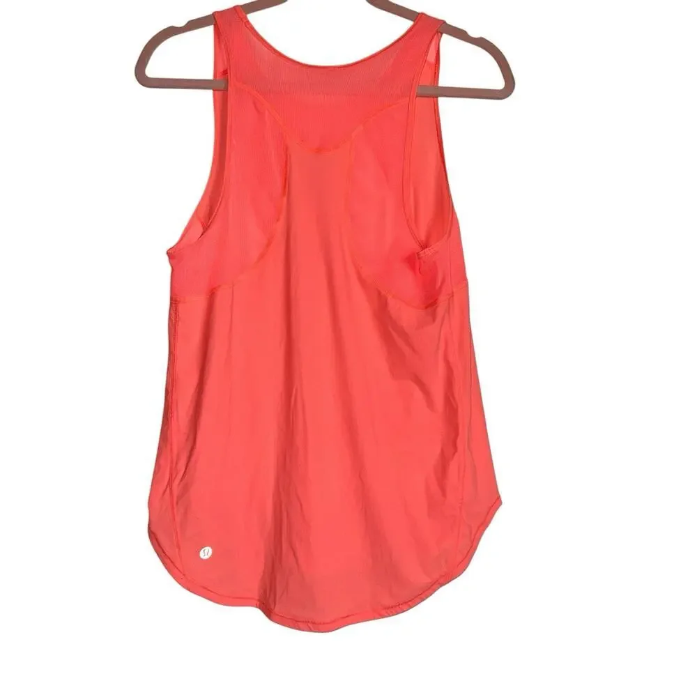 Lululemon Sz S/M‎ Sculpt Tank Lightweight Mesh Activewear